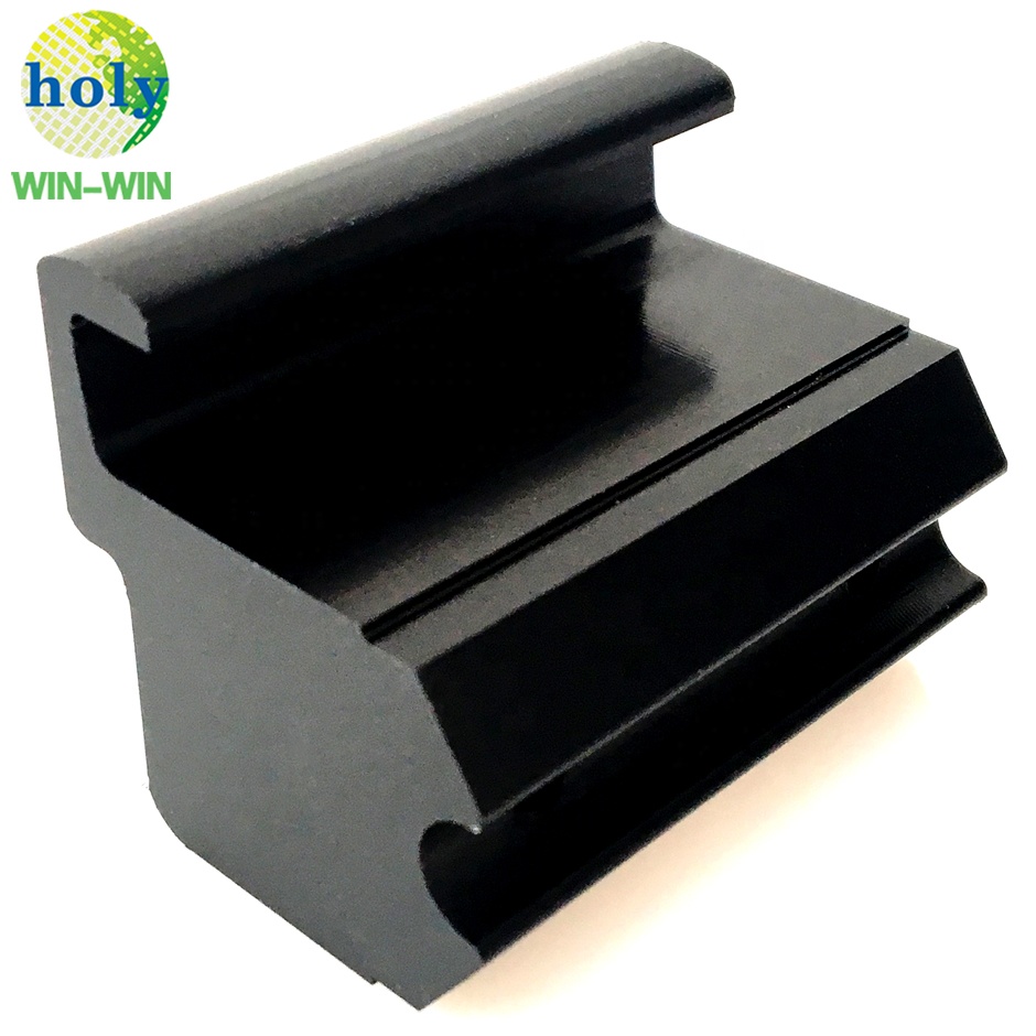 ABS noir POM plastique fraisage CNC usinage de pièces avec service personnalisé